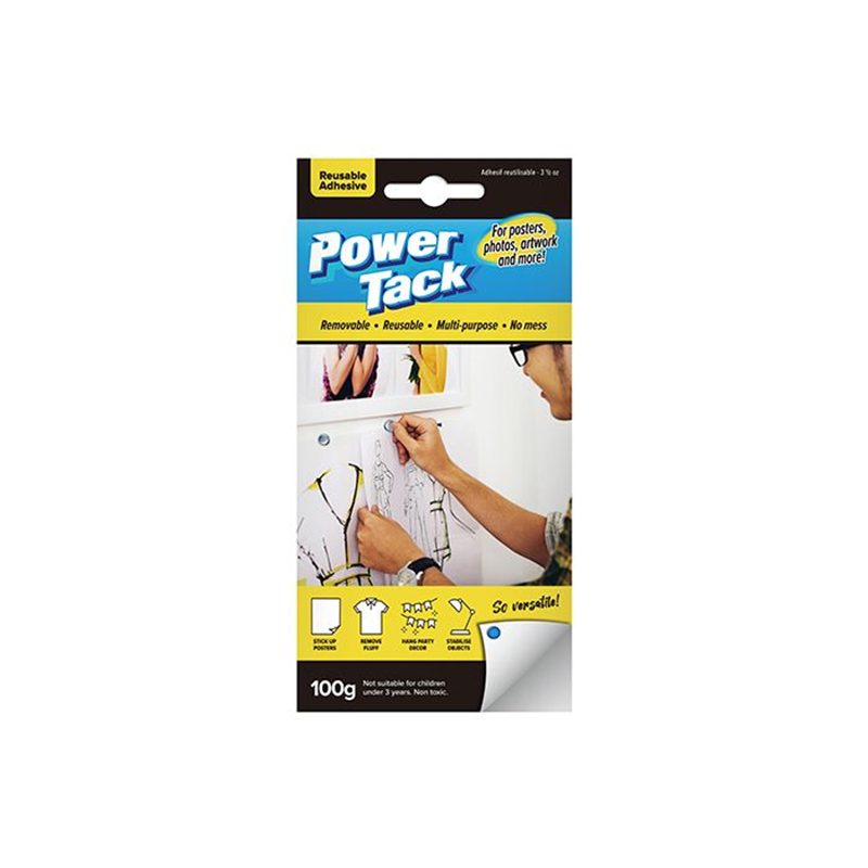 PATE A FIXE POWER TACK 100G SG0008 CRT24