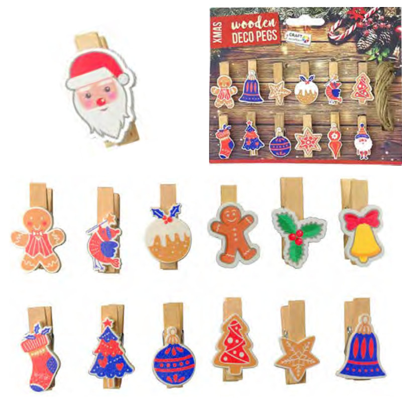 PINCE CARTE NOEL