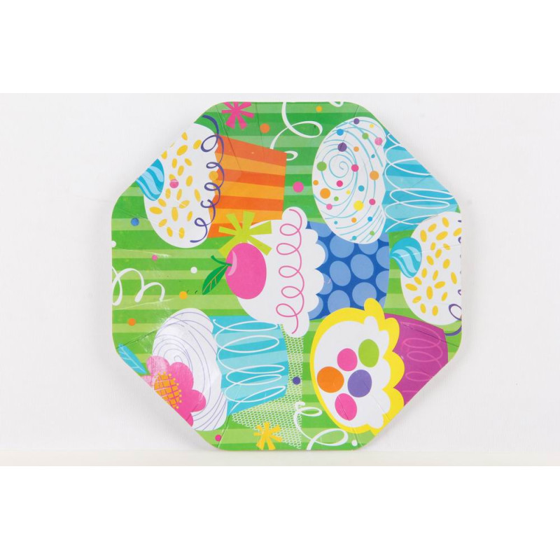 ASSIETTE CUPCAKE 23CM X10