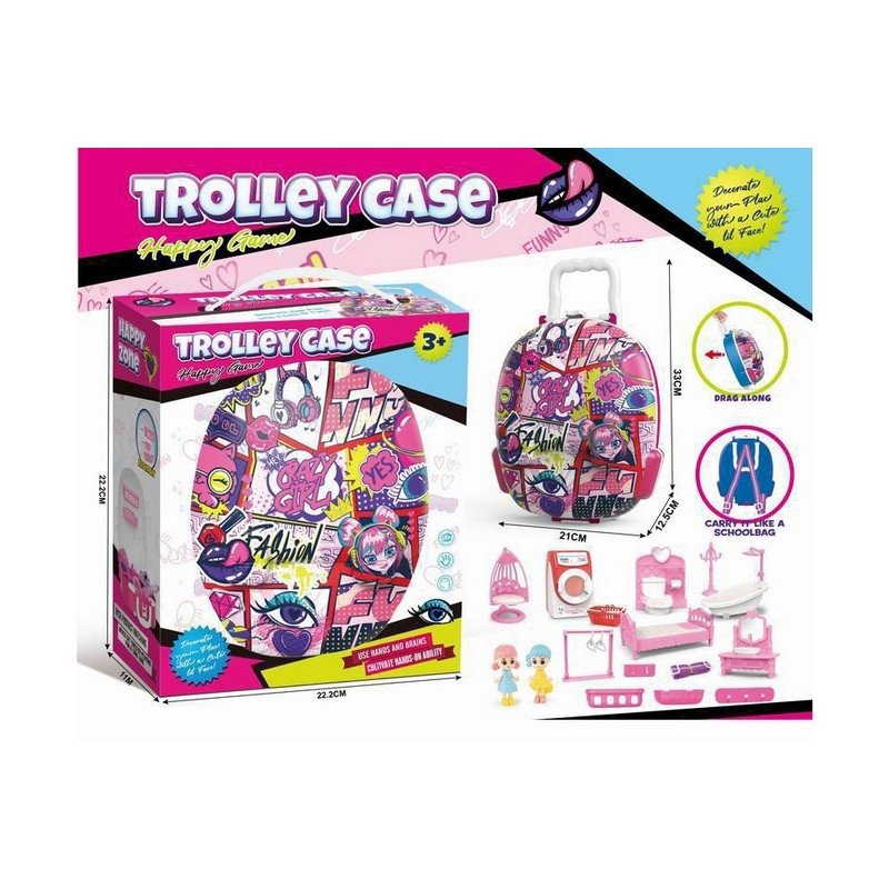VALISETTE TROLLEY CASE + ACCESSOIRES