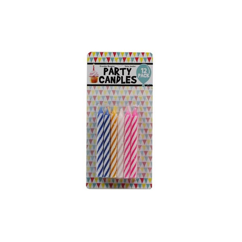 BOUGIES ANNIVERSAIRE PACK DE 12 CRT24 SC0042