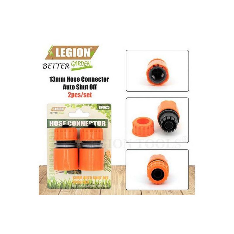 RACCORD TUYAU D'ARROSAGE AUTO 2X13MM CRT24 TN0625