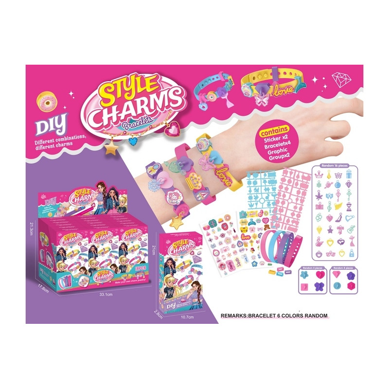 KIT BRACELETS DIY DIS18