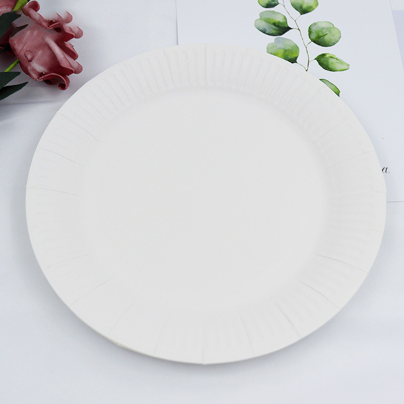 ASSIETTE X10 23CM BLANCHE