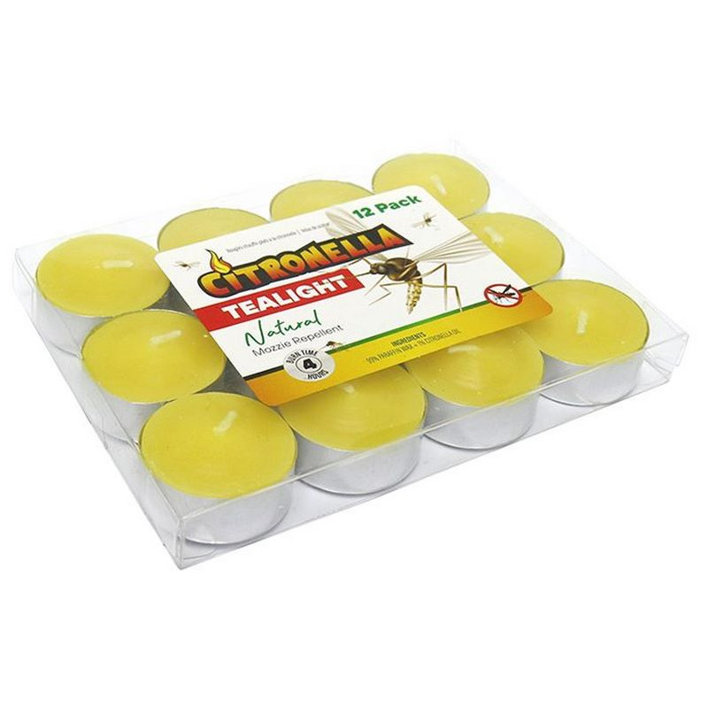 BOUGIES CHAUFFE PLAT OT0006 CITRONELLE 14G X12 CRT12