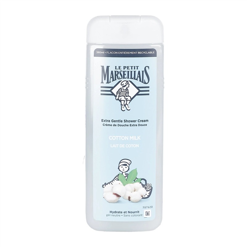 LE PETIT MARSEILLAIS - GEL DOUCHE LAIT DE COTON 380ML