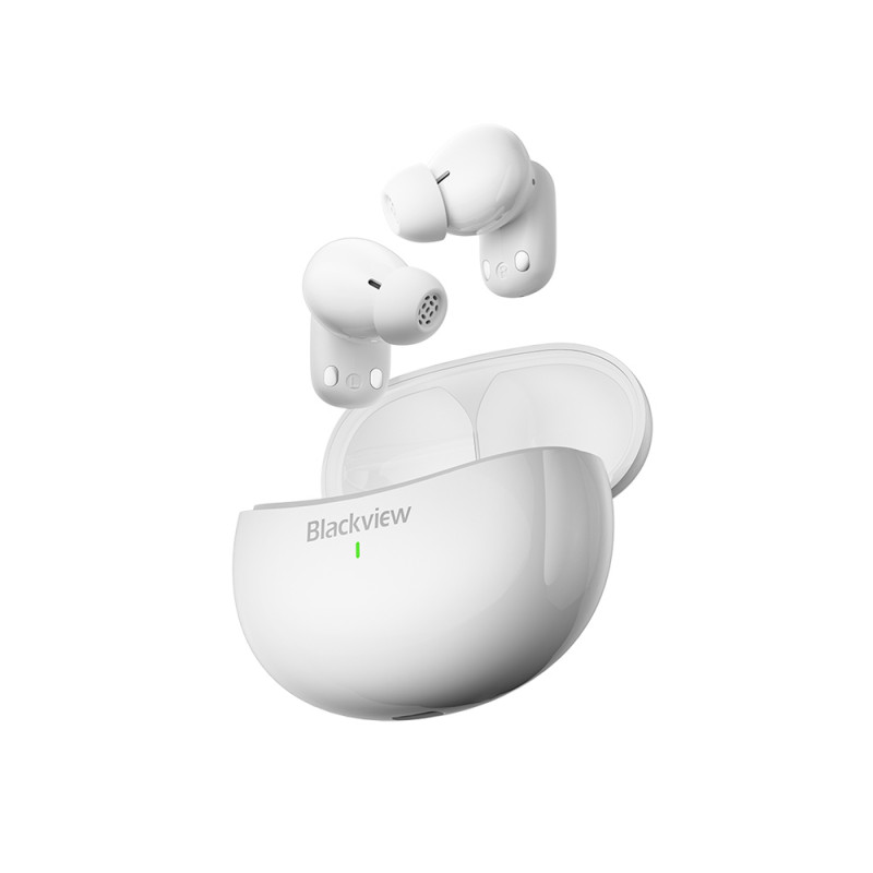 ECOUTEURS BLACKVIEW AIRBUDS 30 BLANC IPX7 REDUCTION DE BRUIT BLUETOOTH 5.4
