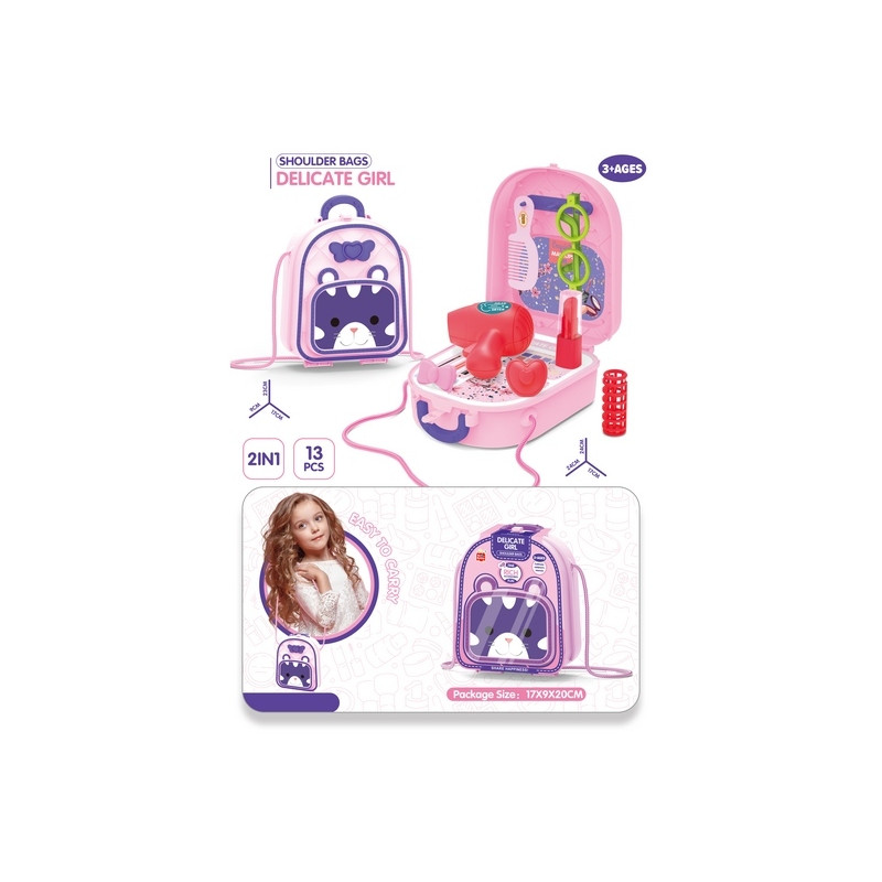 SAC A DOS COIFFURE 13PCS