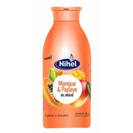 NIHEL GEL DOUCHE 500ML MANGUE  et  PAPAYE 500ML CRT12
