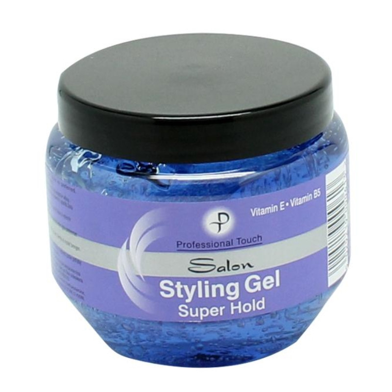 GEL CHEVEUX PROF. TOUCH SALON SUPER HOLD 250ML CRT12