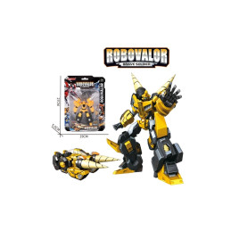 VOITURE ROBOT JAUNE ROBOVALOR