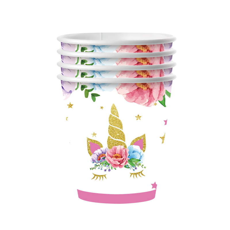 GOBELET 25ML X10 LICORNE