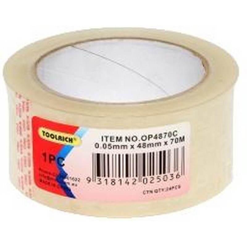 ADHESIF EMBALLAGE TRANSPARENT 48MM X 70M CRT24