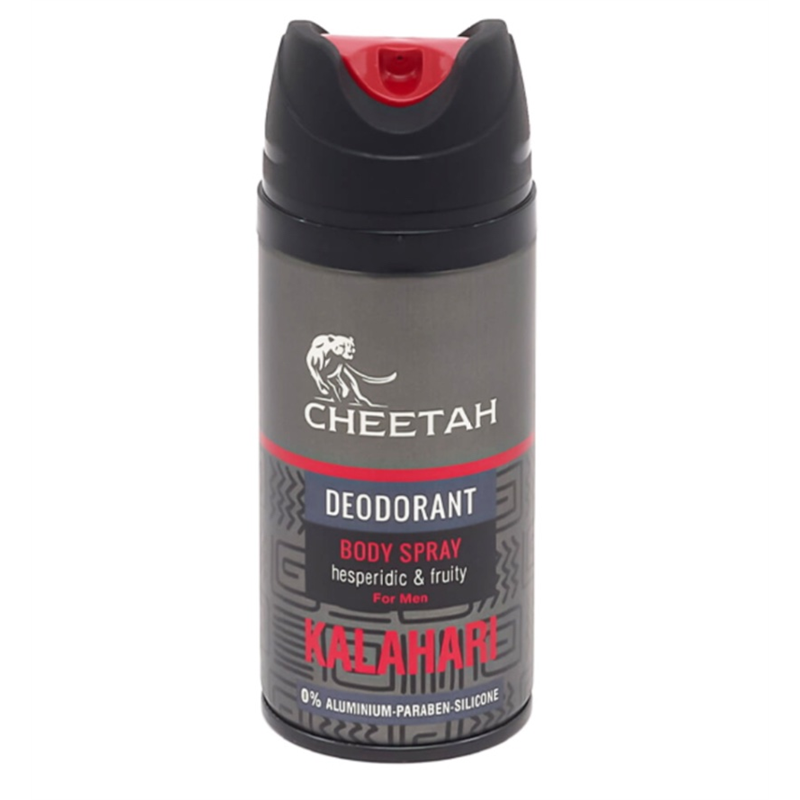 DEODORANT HOMME CHEETAH KALAHARI 150ML CRT12
