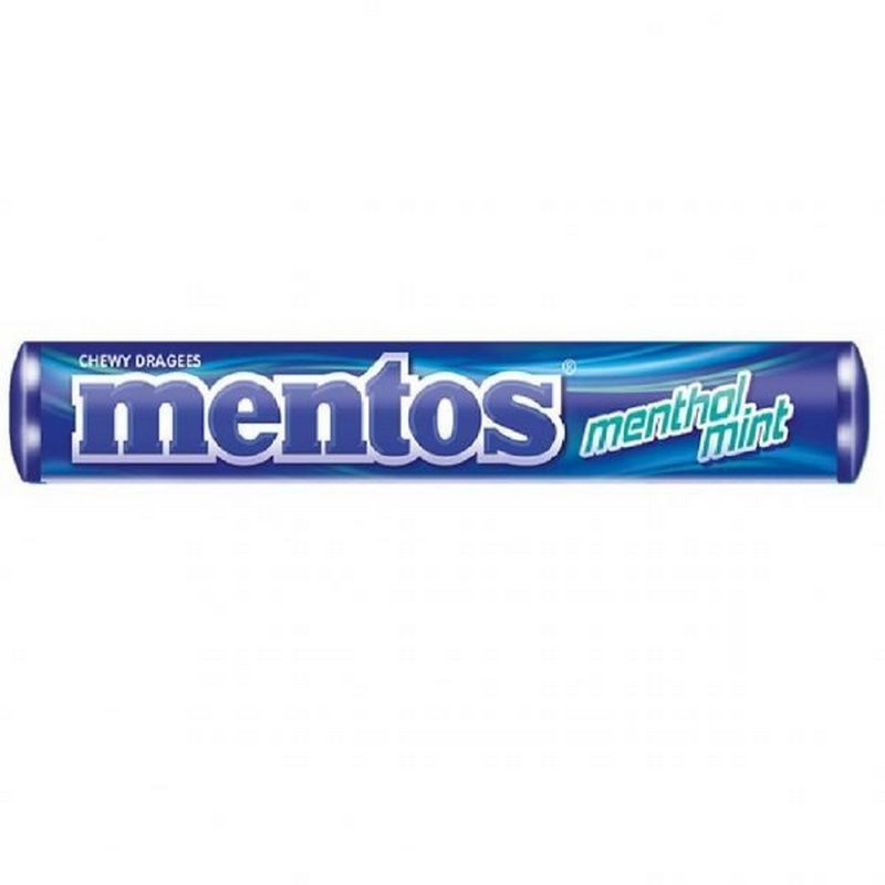 MENTOS ROLL - MENTHOL MINT 37G DIS24/ CRT96