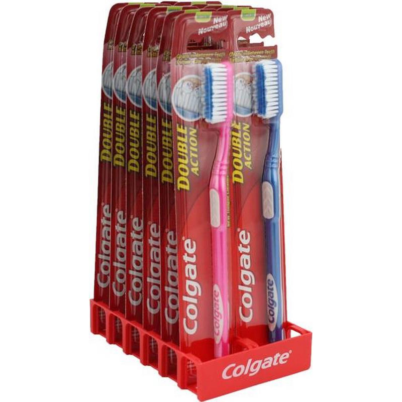 COLGATE BROSSE A DENTS DOUBLE ACTION CRT12