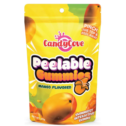 CANDY COVE - MANGO PEELABLE GUMMIES 65G DIS12