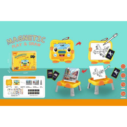 TABLEAU MAGNETIC PLAY AND DRAW
