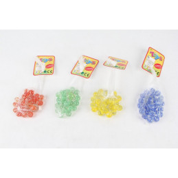 SACHET DE BILLE VERRE 4COL ASST