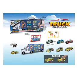 SET VEHICULES TRUCK DIE CAST