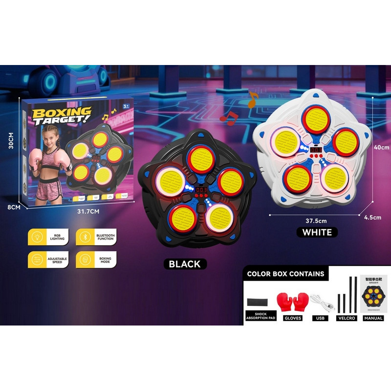 JEU BOXING TARGET 2COL ASST