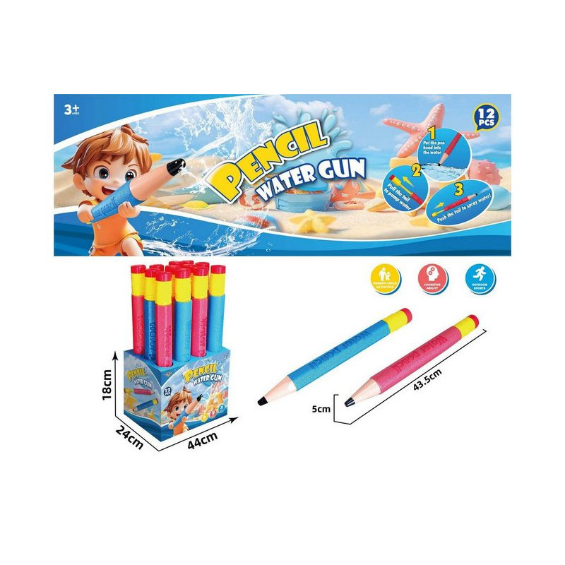STYLO A EAU 2 COL ASST DIS12