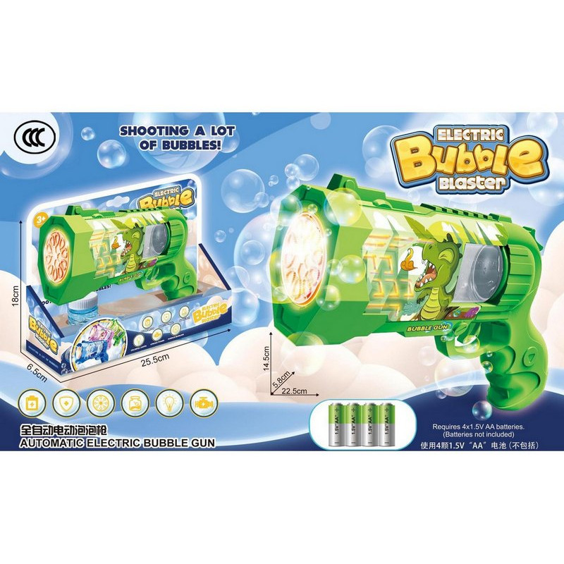 PISTOLET A BULLES ELECTRIQUE