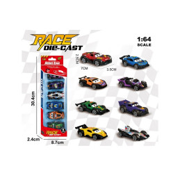VOITURES X6 RACE DIE CAST