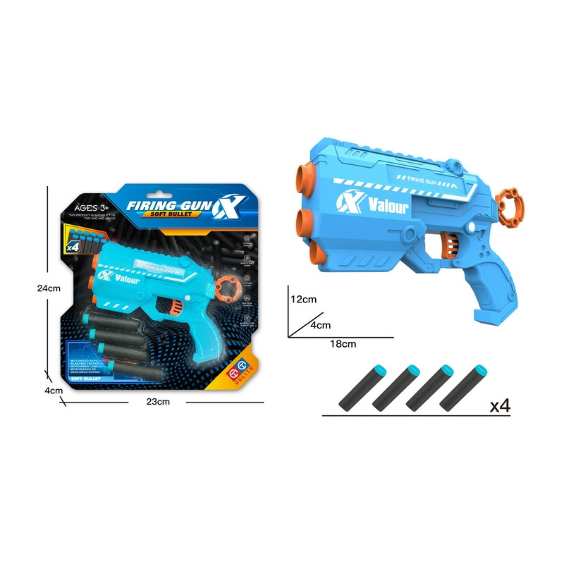 PISTOLET SOFT BULLET SHOOT