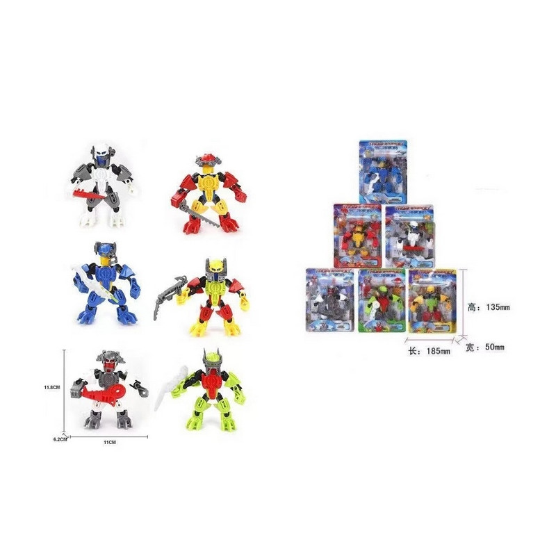 ROBOT WARRIOR TEAM 6MOD ASST