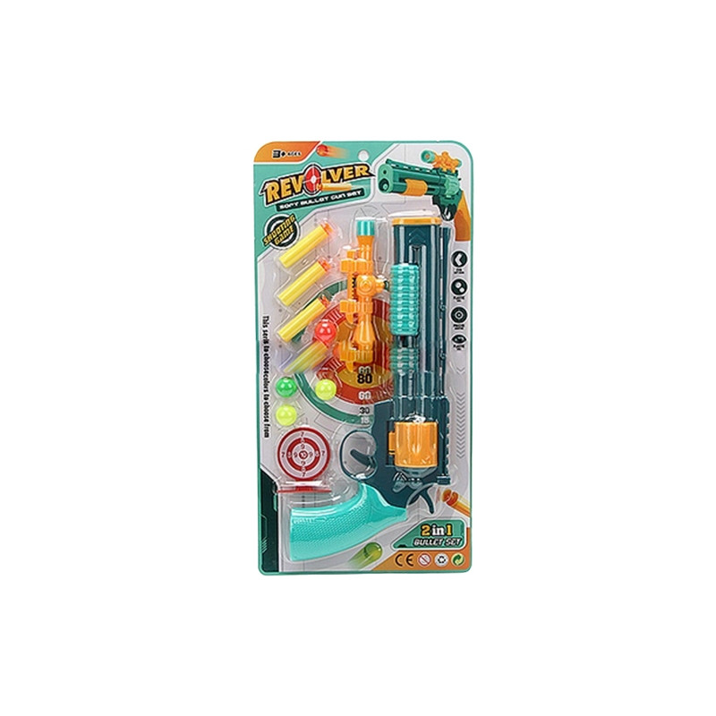 SET PISTOLET+BALLES MOUSSE
