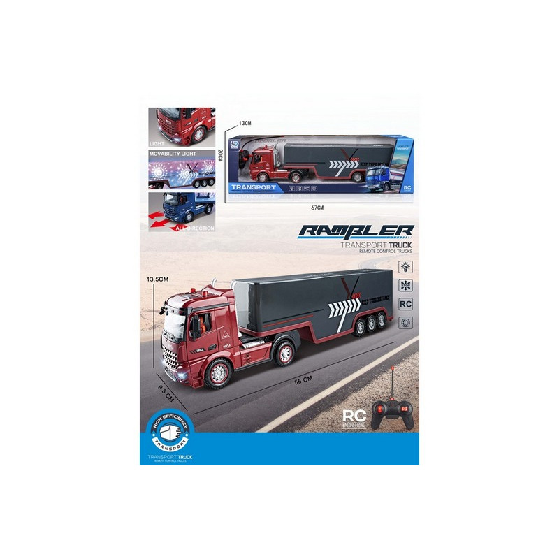 CAMION TRANPLEIN AIR R/C RAMPLER