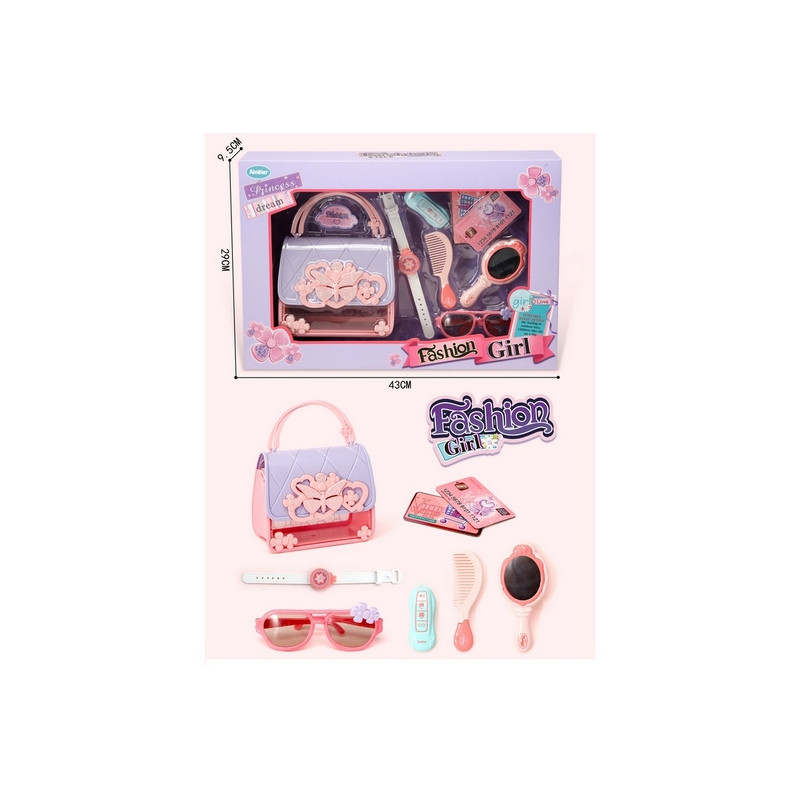 SET ACCESSOIRES BEAUTE FASHION GIRL