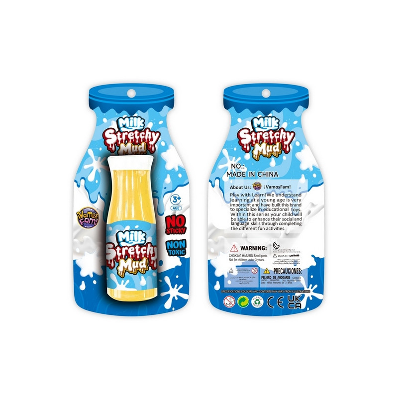 KIT SLIME MILK STRETCHY MUD