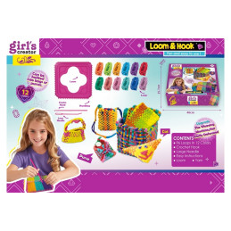 KIT CRÉATION TRICOT LOOM  et  HOOK