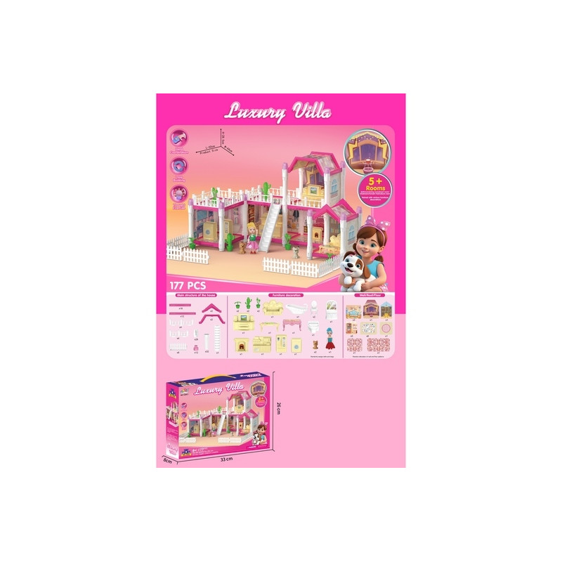 VILLA CHÂTEAU EDEN 177PCS