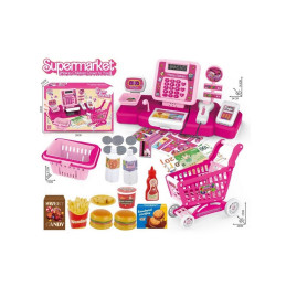 CAISSE SUPERMARCHÉ ET CHARIOT