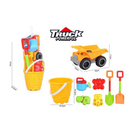SET PLAGE CAMION BENNE TRUCK POWERFUL