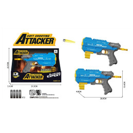 PISTOLET SOFT BULLET ATTACKER