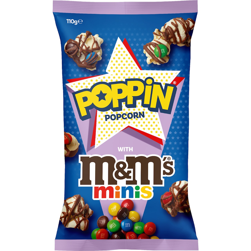POPPIN POP CORN M et MS MINI 110GR CRT15