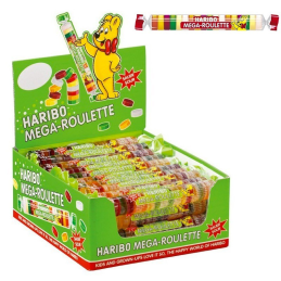 BONBON HARIBO MEGA ROULETTE SOUR 45G BTE40
