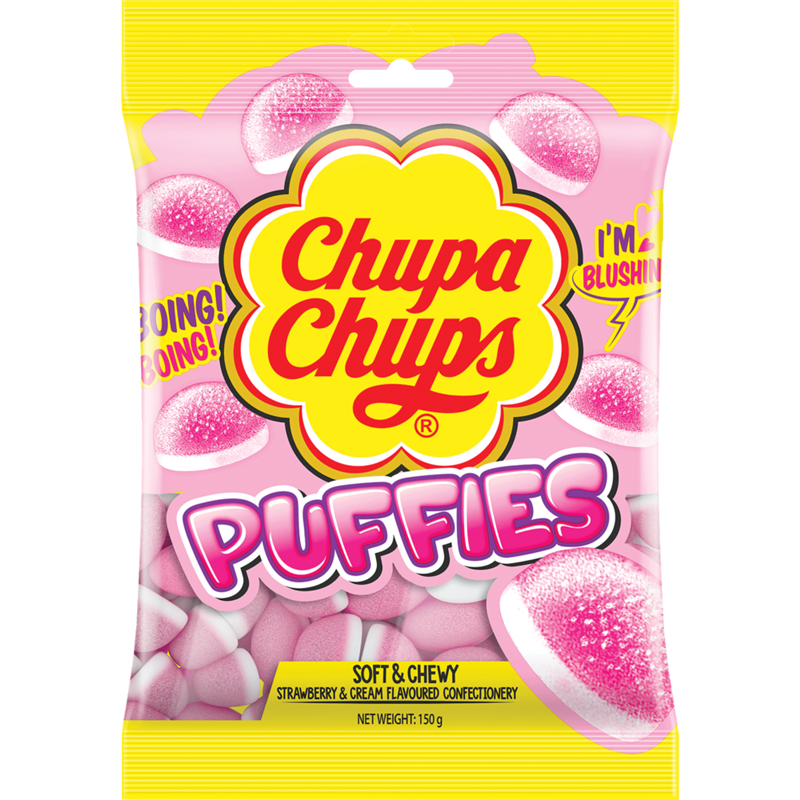 CHUPA CHUPS PUFFIES 150GR DIS12