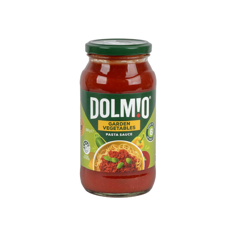 DOLMIO - SAUCE GARDEN VEGETABLES 500GR CRT6