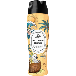 FLUFFY - PERLE DE PARFUM DE LINGE GOLDEN HOUR SANTAL WOOD/ COCONUT 480GR CRT6