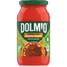 DOLMIO - SAUCE HIDDEN VEG SMOOTH TOMATO 500GR CRT6