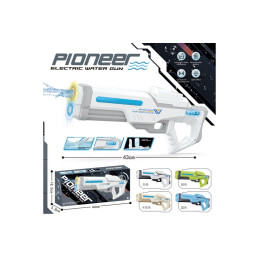 PISTOLET A EAU PIONEER 4COL ASST