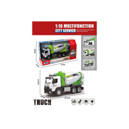CAMION FRICTION TOUPIE SON ET LUMIERE CITY SERVICR