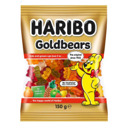 BONBON HARIBO OURSONS GOLD 150G CRT14