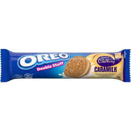 OREO COOKIES CARAMILK 136GM CRT20