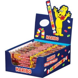 BONBON HARIBO MEGA ROULETTE 45G BTE40